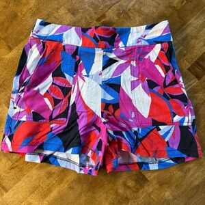 Nine West Multicolor Floral Women's Cargo Shorts